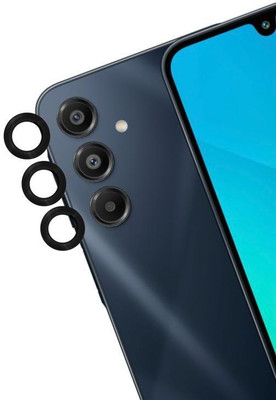 A3sprime Back Camera Lens Ring Guard Protector for SAMSUNG Galaxy A16 5G, Color - Black(Pack of: 3)