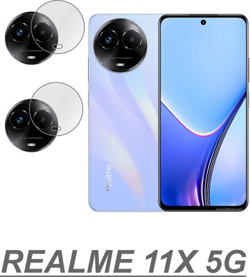 CINZIA Back Camera Lens Glass Protector for Realme 11x 5G(Pack of: 2)