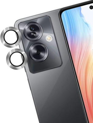 A3sprime Camera Lens Protector for OPPO A79 5G, |Edge to Edge Full Coverage 9H Hardness Tempered Glass with Ring Guard Camera Lens Protector|(Pack of 2)