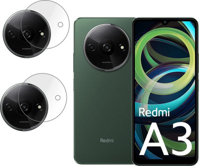 CINZIA Back Camera Lens Glass Protector for REDMI A3(Pack of: 2)