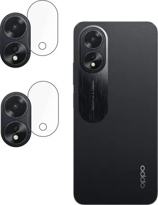 Cinzia Back Camera Lens Glass Protector for Oppo A38(Pack of: 2)