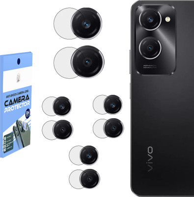 SCREENIX Camera Lens Protector for VIVO T3 LITE 5G [Flexible Unbreakable Polycarbonate Material](Pack of 4)