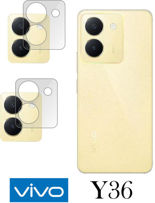 PONDRIK Back Camera Lens Glass Protector for VIVO Y36(Pack of: 2)