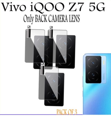 DOWRVIN Camera Lens Protector for VIVO IQOO Z7 5G CAMERA LENS( pack of 3)(Pack of 3)