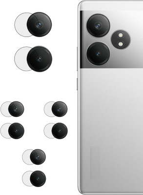 SHIVATRIX Camera Lens Protector for REALME GT 6T 5G, [Unbreakable Flexible Polycarbonate Material](Pack of 4)