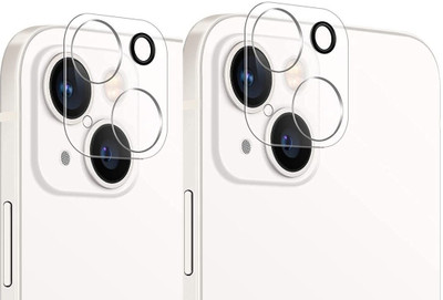 Cowboy Camera Lens Protector for Apple Iphone 14 Plus Camera screen guard tempered glass Transparent(Pack of 2)