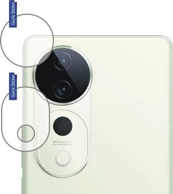 DESIBUZZ Camera Lens Protector for vivo T3 Ultra, Vivo V40 Pro, V40 Pro(Pack of 2)