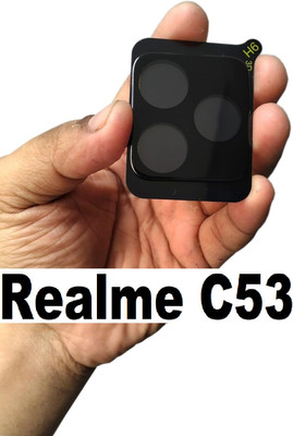 VALKAR Back Camera Lens Glass Protector for realme C53(Pack of: 1)