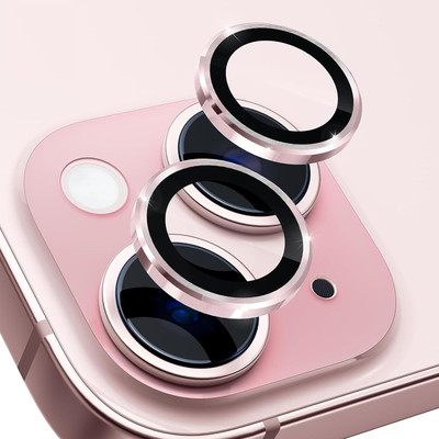 CHICCASA Camera Lens Protector for Apple iPhone 15 Plus(Pack of 2)
