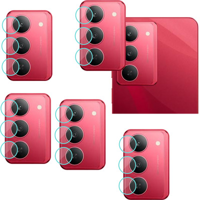 Ten To 11 Back Camera Lens Glass Protector for Realme 14X(Pack of: 5)