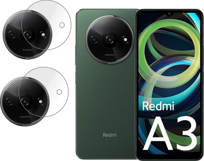 PONDRIK Back Camera Lens Glass Protector for REDMI A3(Pack of: 2)