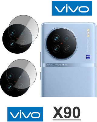 PONDRIK Back Camera Lens Glass Protector for VIVO X90(Pack of: 2)