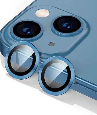 CASELIA Camera Lens Protector for iPhone 13, iPhone 13 Blue Camera Ring protector(Pack of 1)