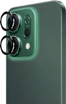 SCRENZO Camera Lens Protector for OPPO Reno 14 5G, Black Camera Ring For OPPO Reno 14(Pack of 1)