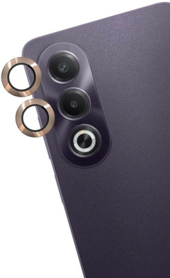 A3sprime Back Camera Lens Ring Guard Protector for OPPO K12x 5G, Gold(Pack of: 2)