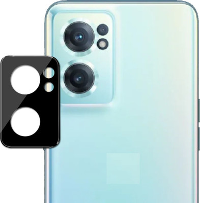 lazzymoby Camera Lens Protector for OnePlus Nord CE 2 5G, 3D Looks, Black Glossy Finish(Pack of 1)