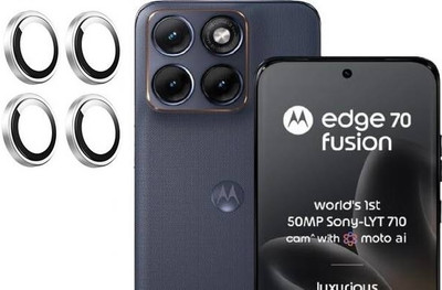 Hyper Camera Lens Protector for MOTOROLA Edge 70 Fusion, MOTO Edge 70 Fusion(Pack of 4)