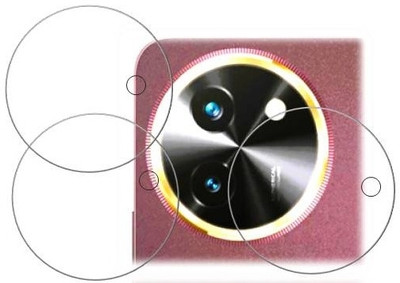 DB Camera Lens Protector for VIVO T3X 5G(Pack of 3)