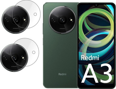 CINZIA Back Camera Lens Glass Protector for REDMI A3(Pack of: 2)