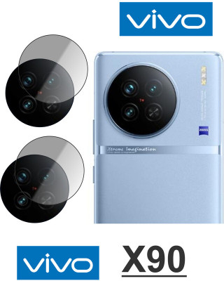 CINZIA Back Camera Lens Glass Protector for VIVO X90(Pack of: 2)