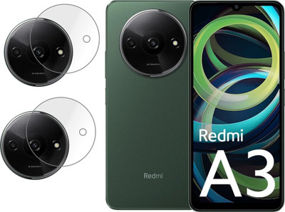 CINZIA Back Camera Lens Glass Protector for REDMI A3(Pack of: 2)