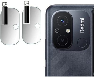 DOWRVIN Camera Lens Protector for REDMI 12C CAMERA LENS (PACK OF 2)(Pack of 2)