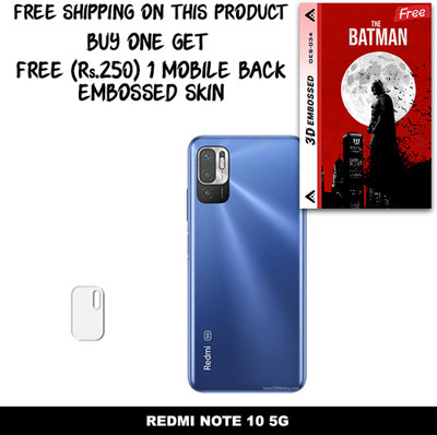 ARBAN Camera Lens Protector for REDMI NOTE 10 5G FREE 1 3D EMBOSSED SKIN FOR MOBILE BACK WITH CUT C1S034(Pack of 1)