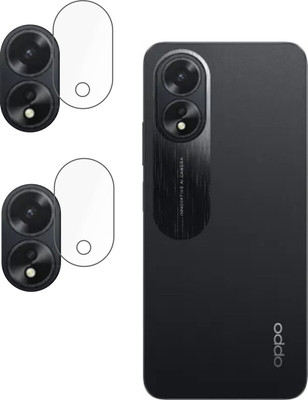 CINZIA Back Camera Lens Glass Protector for Oppo A38(Pack of: 2)