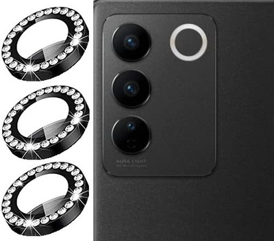 Goggly Camera Lens Protector for Vivo V27 / V27 Pro 5G Camera Ring Lens Protector. Protects Back Camera Lens Screen Protector 3D Anti Shock/Anti-Scratch/ (Black- Diamond)(Pack of 1) Goggly Camera Lens Protector for Vivo V27 / V27 Pro 5G Camera Ring Lens Protector. Protects Back Camera Lens Screen Protector 3D Anti Shock/Anti-Scratch/ (Black- Diamond)(Pack of 1)