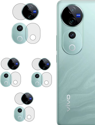SCREENIX Camera Lens Protector for VIVO V40 PRO 5G [Flexible Unbreakable Polycarbonate Material](Pack of 4)