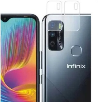 somupr Camera Lens Protector for Infinix Smart 4 +Plus BACK CAMERA LENS(Pack of 2)