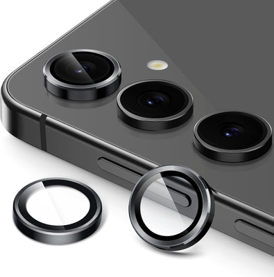 Besmon Back Camera Lens Ring Guard Protector for Samsung Galaxy S24 FE Back Camera Lens Ring Guard Protector Black(Pack of: 1)