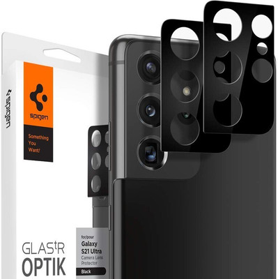 Spigen Camera Lens Protector for Samsung Galaxy S21 Ultra(Pack of 2)