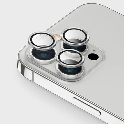 casual need Camera Lens Protector for iphone 13 pro / iphone 13 pro max premium silver(Pack of 1)