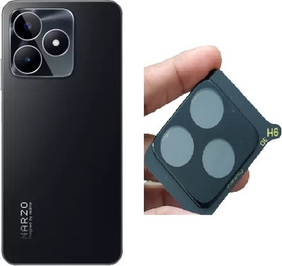 ASVALBUY Camera Lens Protector for Realme Narzo N53, Camera Glass(Pack of 1)