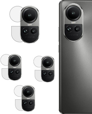 SCREENIX Camera Lens Protector for OPPO RENO 10 PRO 5G. [Flexible Unbreakable Polycarbonate Material](Pack of 4)