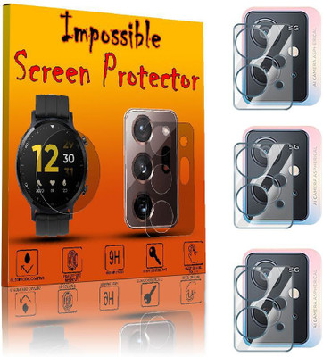 Enlinea Camera Lens Protector for iQOO Z6 5G Camera (Glossy)(Pack of 3)