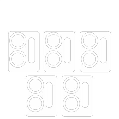 Ten To 11 Camera Lens Protector for Infinix Hot 30 5G(Pack of 5)