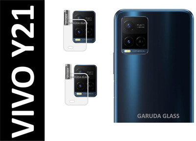 GARUDA GLASS Camera Lens Protector for Vivo Y21(Pack of 2)
