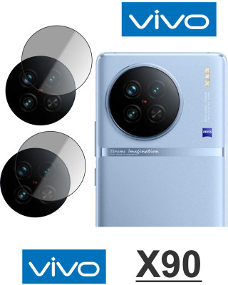 CINZIA Back Camera Lens Glass Protector for VIVO X90(Pack of: 2)