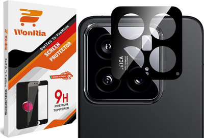 WonRia Camera Lens Protector for Xiaomi Mi 14, Mi 14 5G Camera Glass(Pack of 1)