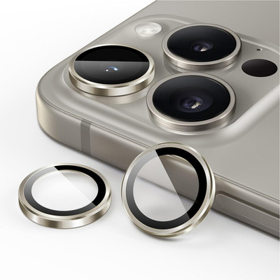 AEHUB Camera Lens Protector for iPhone 15 Pro & iPhone 15 Pro Max (3Pc Set)(Pack of 1)