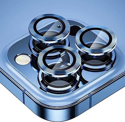 Beanny Camera Lens Protector for Apple iPhone 11 Pro Max/11 Pro Aluminium Metal Color Ring, 9H Hardness Scratch Proof(Pack of 3)