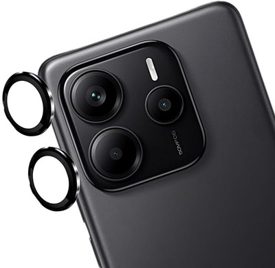 casual need Camera Lens Protector for for Redmi 12 5G Case Friendly with Edge to Edge Coverage and Easy Installation (Black) premier metal ring(Pack of 1)