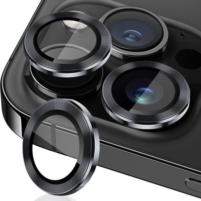 CASELIA Camera Lens Protector for iPhone 15 Pro Max, iPhone 15 Pro(Pack of 3)