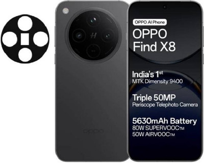 BRENZZ Camera Lens Protector for OPPO Find X8 5G(Pack of 1)