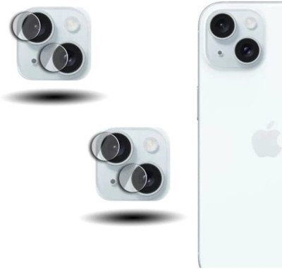 DOWRVIN Camera Lens Protector for APPLE IPHONE 15 CAMERA LENS(PACK OF 2)(Pack of 2)