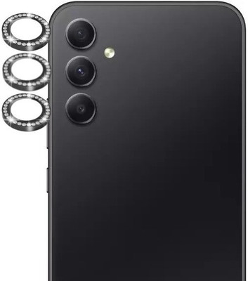 ankSONline Camera Lens Protector for Samsung Galaxy A35, A55 5G, |Full Coverage 9H Surface Hardness|(Pack of 3)