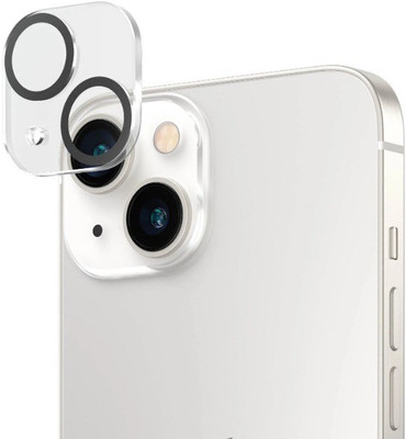 lazzymoby Camera Lens Protector for Apple IPhone 14 Plus, Glossy 3D Looks(Pack of 1)