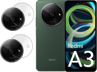 CINZIA Back Camera Lens Glass Protector for REDMI A3(Pack of: 2)